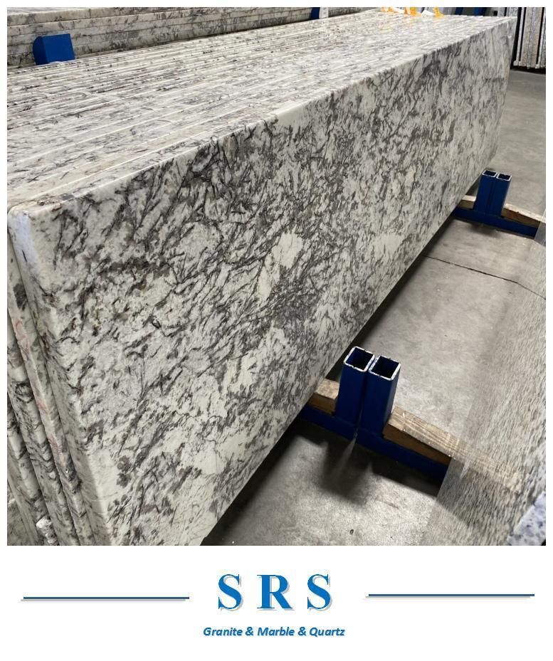 Grey Monte Lotus Granite for Countertops/Kitchen Top