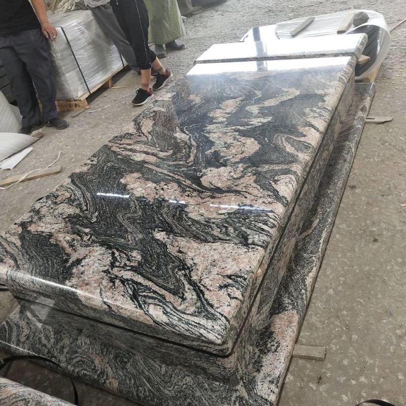 Mixed Color Granite Tombstone Monument Headstone Gravestone