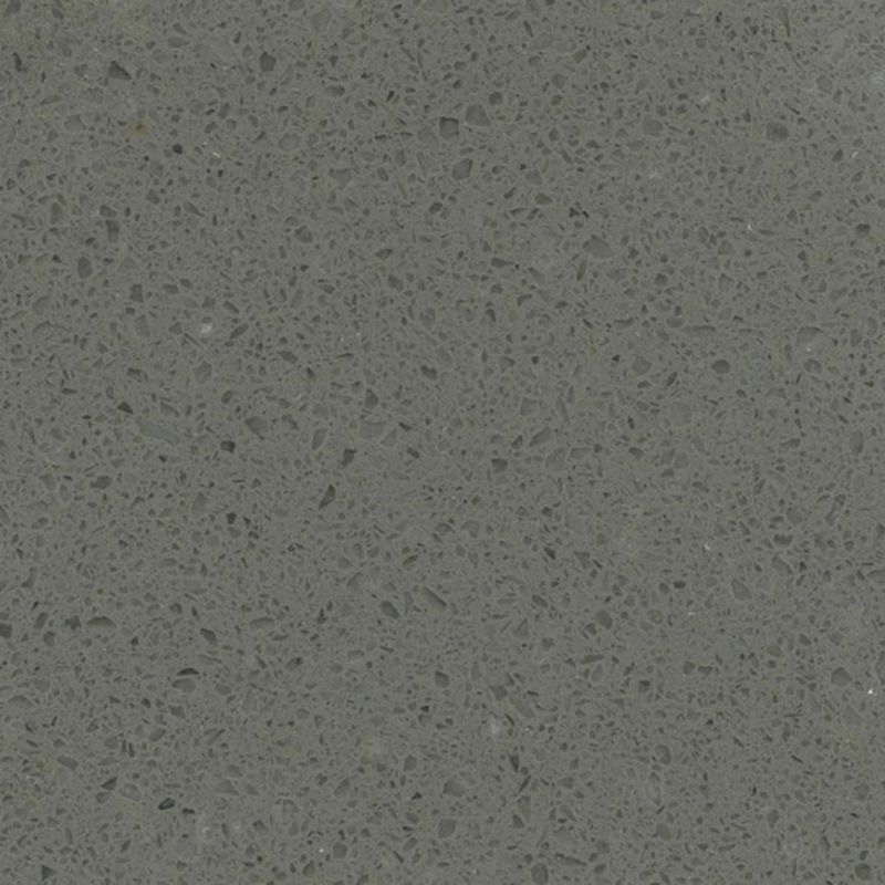 Man Made Solid Surface Sparkling Crystal Grey Quartz Engineered Stone Benchtops