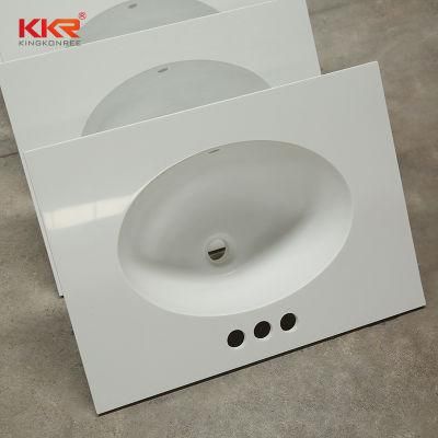 Acrylic Solid Surface Stone Bathroom Vanity Wash Sink