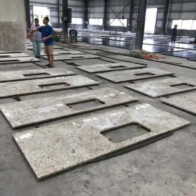 Wholesale Price 3cm Giallo Ornamental Granite Kitchen Countertop Slabs