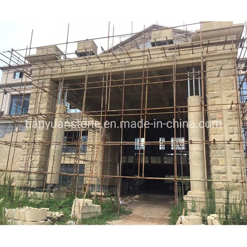 Black Sandstone Tile with Honed Finish for Wall Cladding and Paving