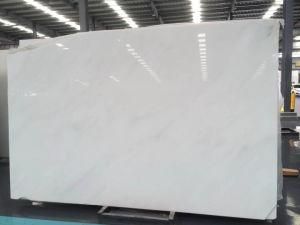 China Factory 3mm Thick Polished Beige Burdur Aran White Beige Marble Slabs/New Cream Marfil Marble Slab for Hotel Flooring Tile/Wall