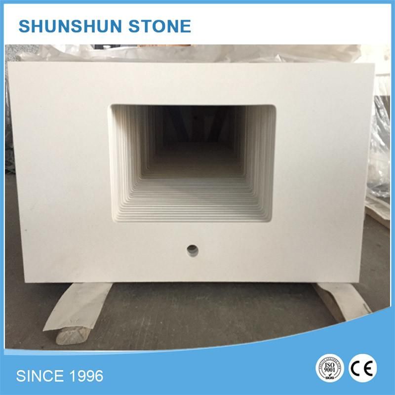Artificial Quartz Stone Kitchen Countertop for Sale