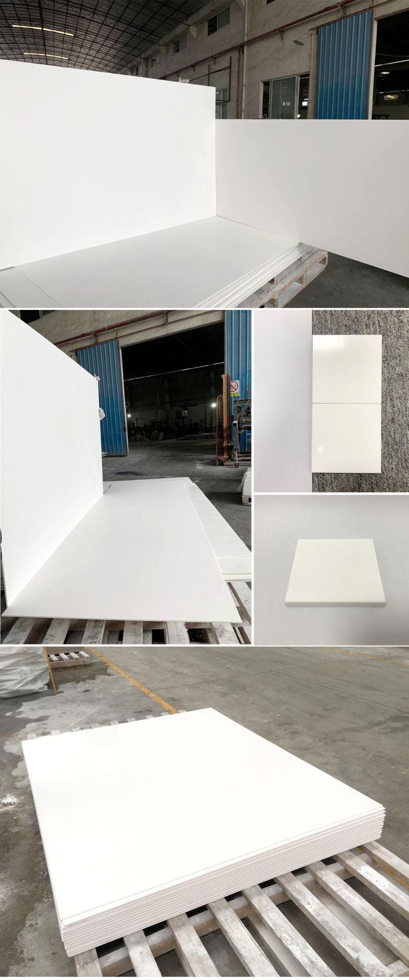 Modified Acrylic Solid Surface Corian Design White in Stock Max Width 1520mm