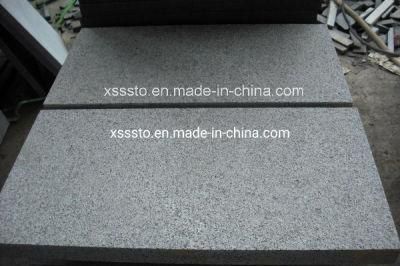 China Dark Grey G654 Granite Slabs/Tiles/Stairs