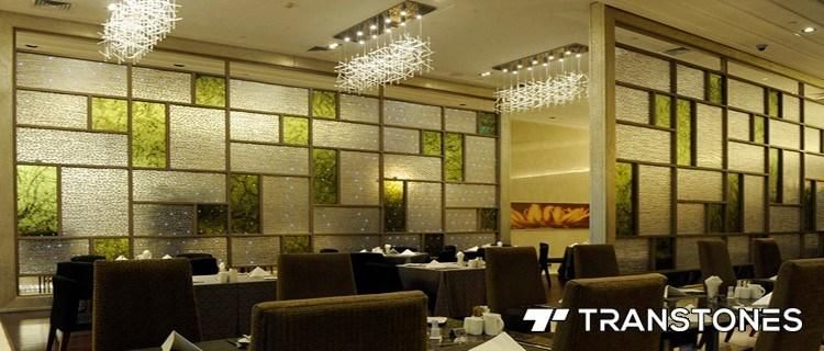 Acrylic Artificial Stones for Interior Shower Room Wall Panel Decors