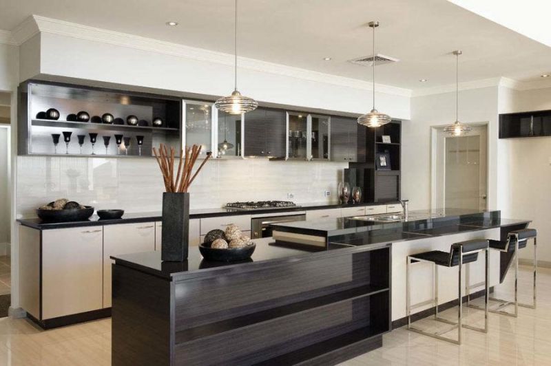 Hot Sell Absolute Black Granite Countertops Shangxi Black Granites Kitchen Countertops