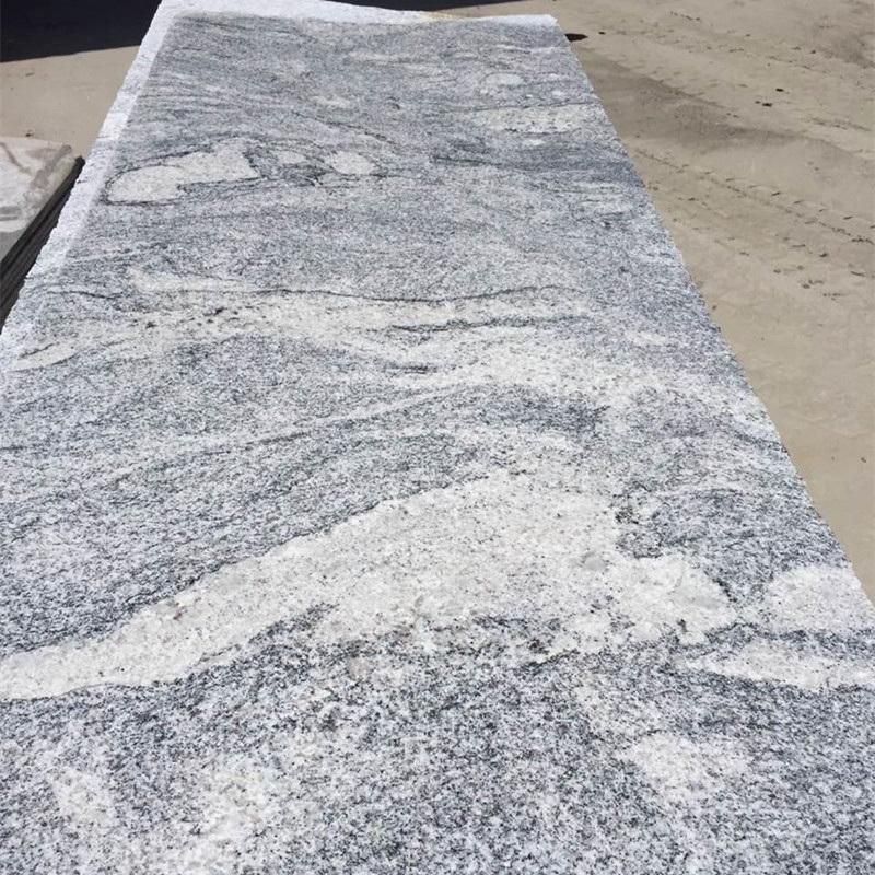 Hot Sale Grey Granite Silver Grey Fantasy Grey Granite for Tiles, Countertops, Stairs