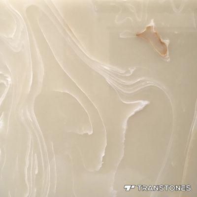 Translucent Stone Panels Alabaster Stone Cladding for Wall Panels