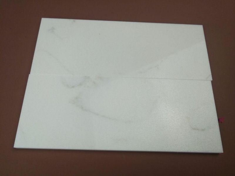 Artificial Marble Look Engineered White Quartz Stone Benchtop for Sale