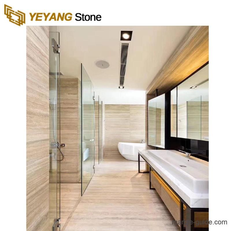 Marble/Onyx/Travertine for Bathroom Wall/Flooring/Floor/Background Tiles Travertine Countertop