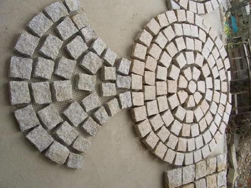 Mosaic Pattern Paving Stone for Flooring/Cube Stone/Kerbstone