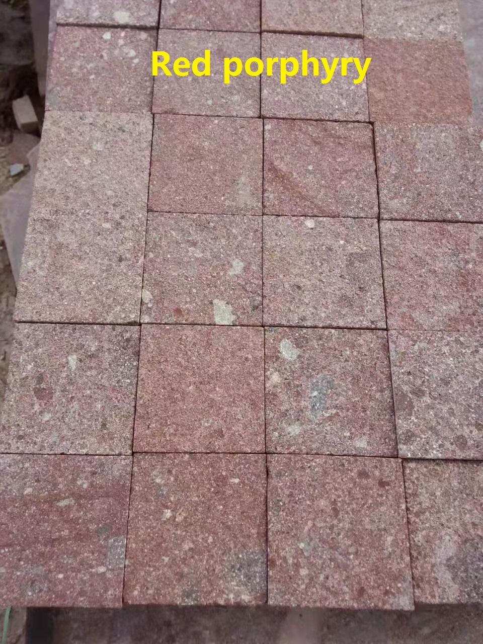 Granite Cobble Stones Anti Slip Stone Pavers for Outdoor Drive Way