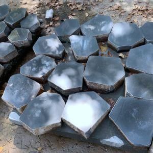 30-45cm Natural Basalt Garden Stepping Stone