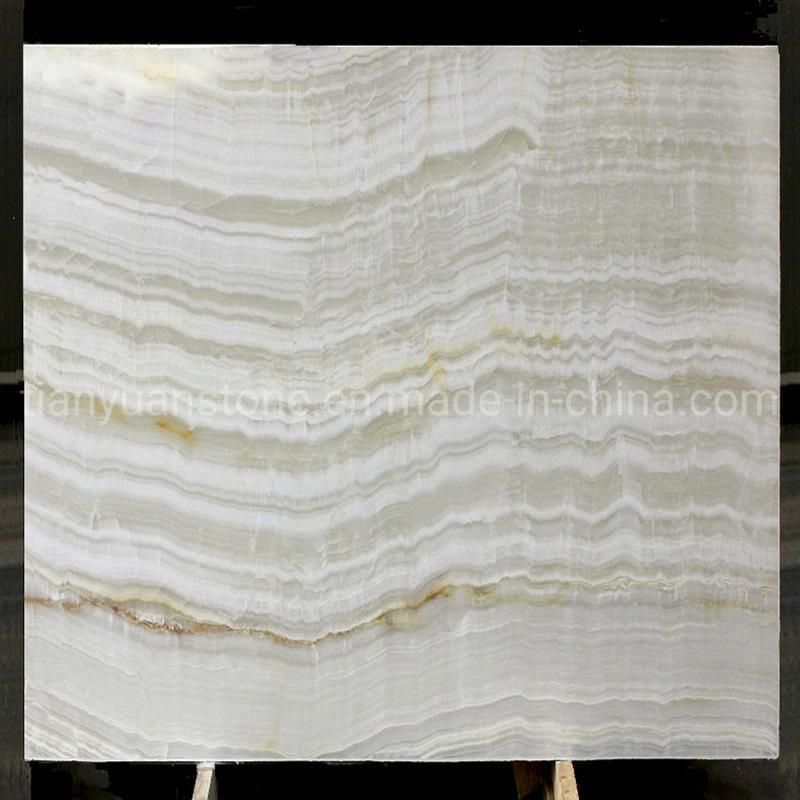 White Onyx Marble Polaris Marble Jade Natural Stone for Kitchen Top