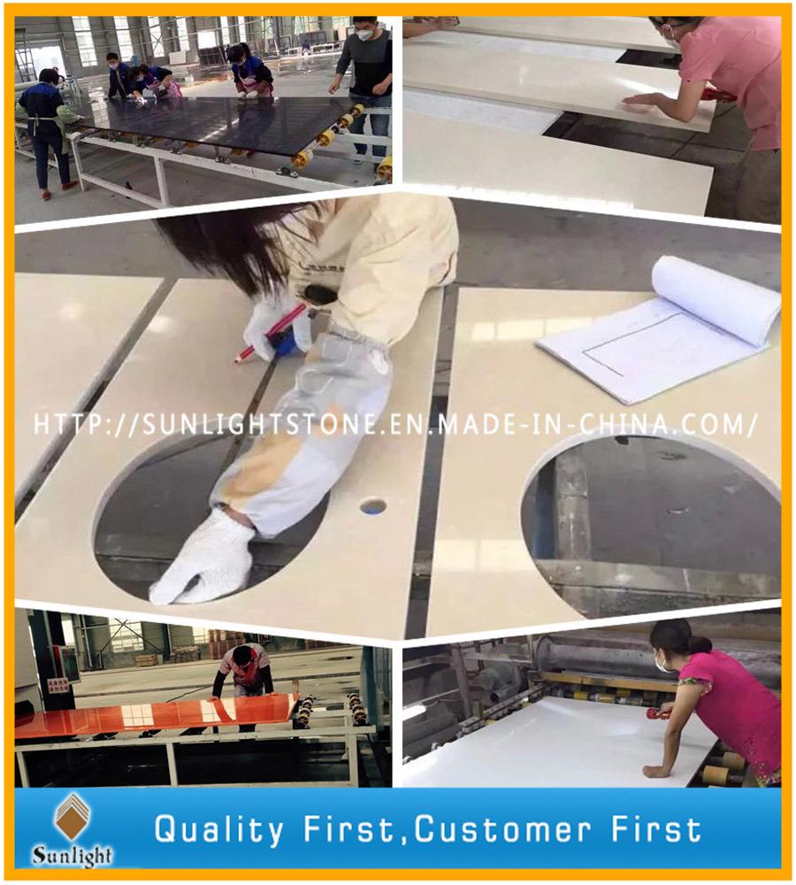 Cheap Polished Seawave Green Granite Floor/Wall Tiles for Bathroom
