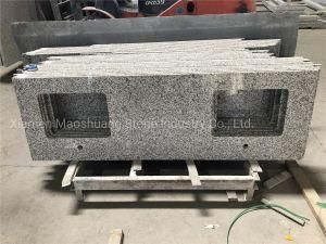 G655 Tomie White Granite Vanity Tops for Hotel Project