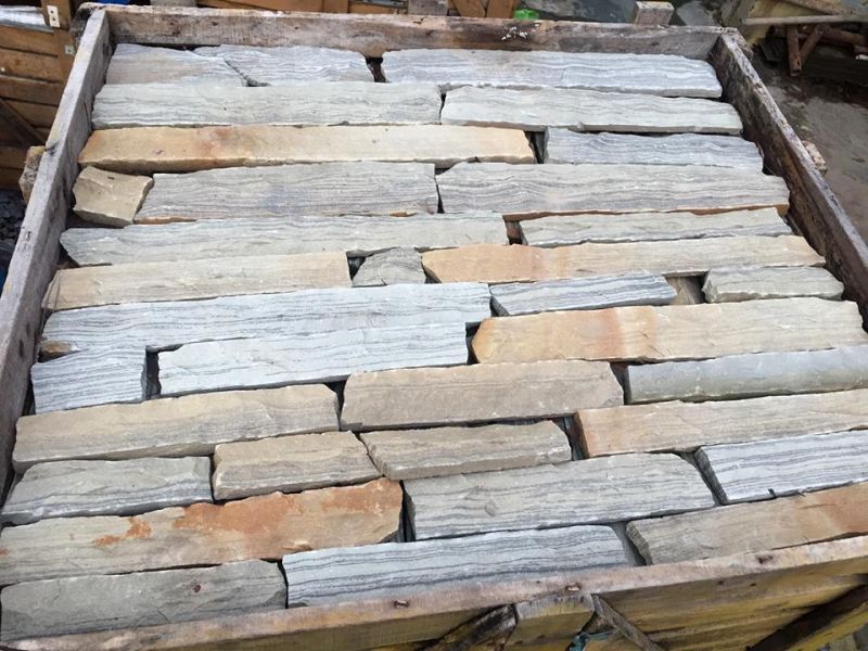 Landscape Stone Masonry Stacked Slate Veneer