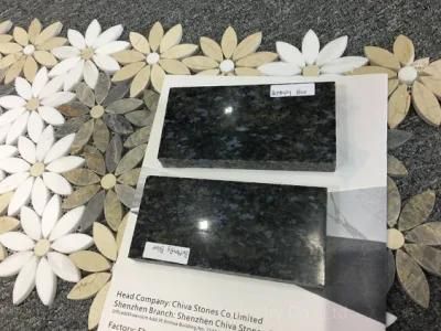 China Butterfly/Blue Granite Slabs Interior Counter/Vanity/Kitchen Table Top Worktop Solid/Stone/Surface