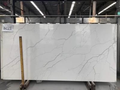 Large Size Surface Polishing 1025 Artificial Quartz Stone Slab