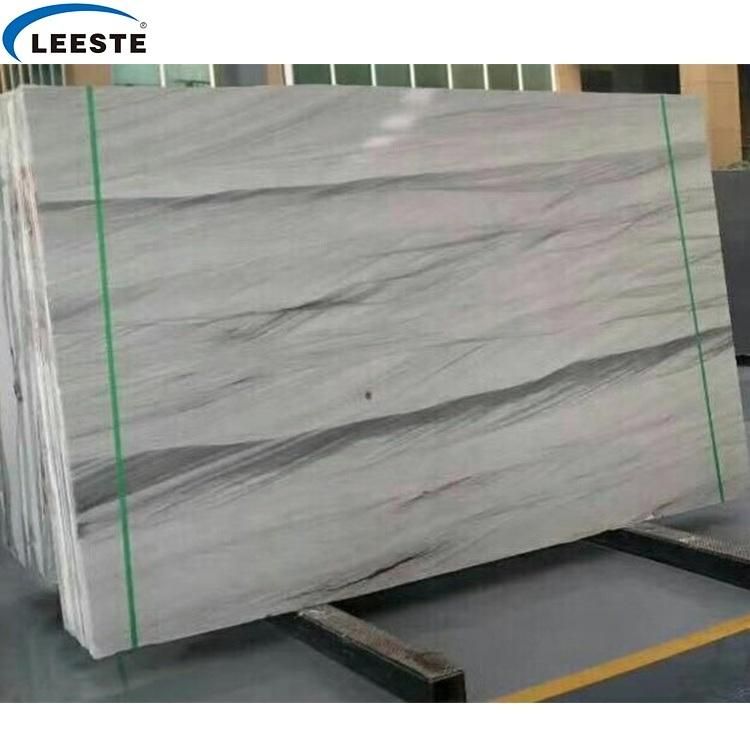 Crystal Blue Wooden Vein Marble Slabs Blue Marble Slab