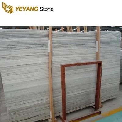 First-Class Crystal Wooden Marble Slab