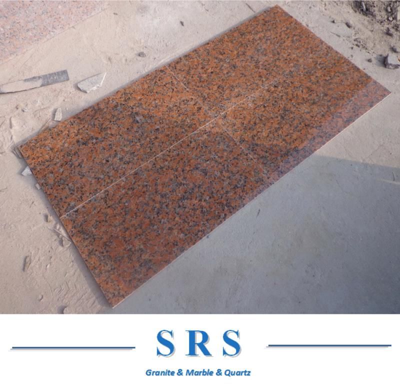 Natural China Maple Red Granite (G562) for Flooring/Wall