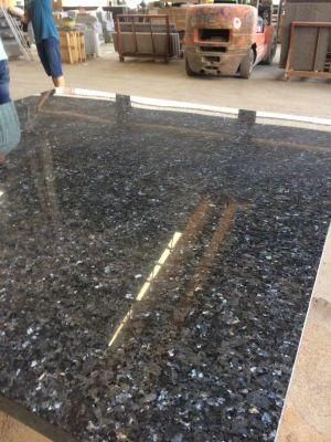 Polished Blue Granite Tile/Slab/Bathroom/Vanity Fair Top/Kitchen Countertop/Desktop/Floor Wall Tile