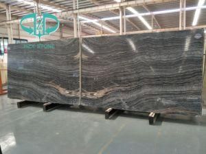 Black Wood/Black Forest Marble for Big Slabs/Tiles/Flooring/Walling/Countertop