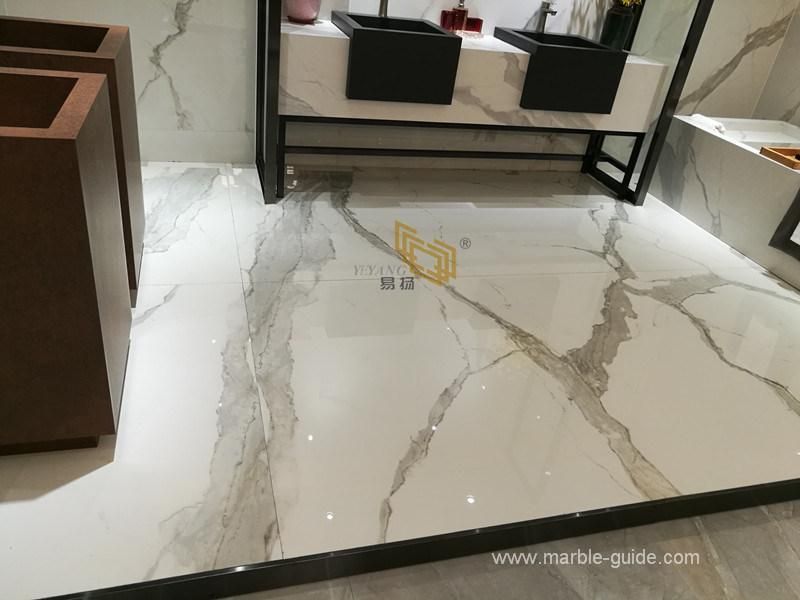 Shiny Polished 900X1800X12mm Sintered Stone Slabs for Countertop/Vanitywall/Floor/Kitchen/Bathroom/Table