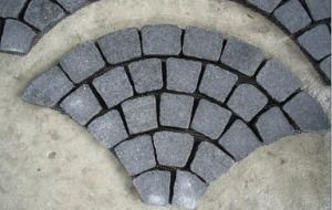 G684 Black Basalt Paving for Garden, Station