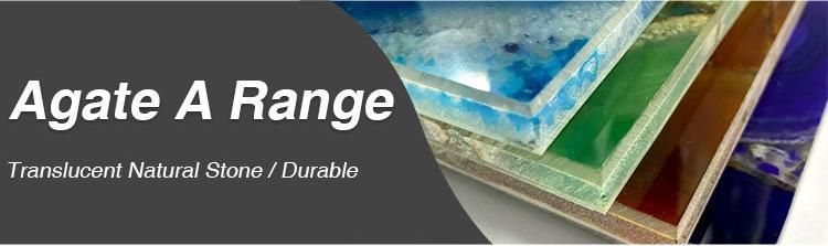 Luxury Interior Decorative Translucent Agate+Honeycomb Floor and Wall Tiles