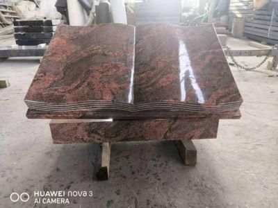 Red Book Granite Tombstone Monument Headstone Gravestones