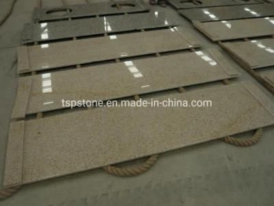 China Sunset Gold G682 Yellow Granite Tiles Slabs