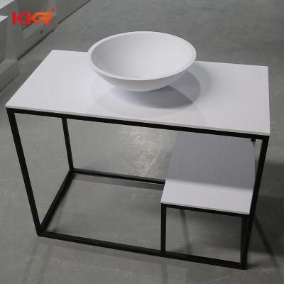 Bathroom Solid Surface Artificial Stone Counter Tops with Washbasin