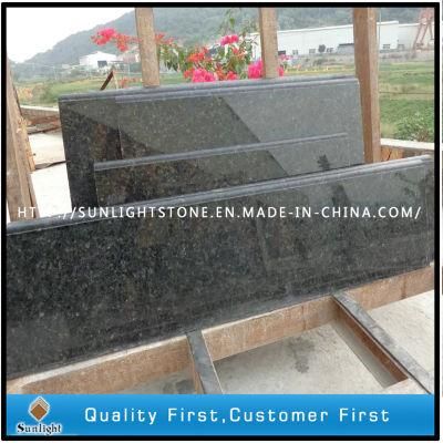 Prefabricated Verde Ubatuba Granite Countertop for Kitchen and Bathroom