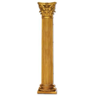 High Quality Classic Fiberglass Decorative Roman Pillar for Outdoor