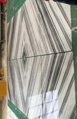 Polished China Mamala White Marble Slab