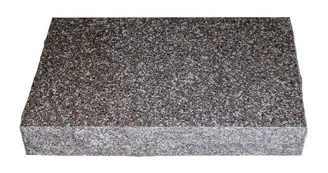 High Polishing China G664 Pink Granite Bevel Headstone