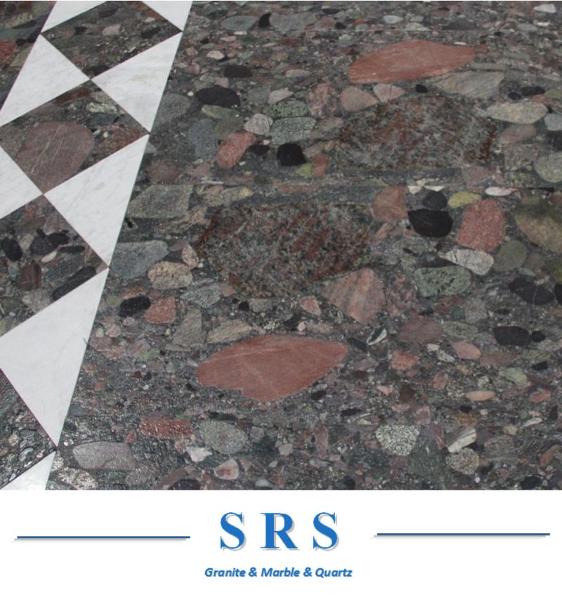 Polished Shap Granite for Paving/Wall/Flooring Tiles