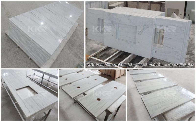 Quartz Stone Bathroom Vanity Top Countertop Slab for Hotel