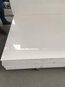 Pure White Artificial Quartz Stone Polish Quartz Plate