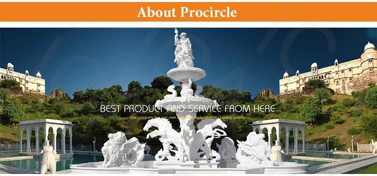 Decoration Living Natural Handmade Marble Fireplace