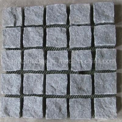 Rough Finish Granite Cobble Setts for Driveways and Paths