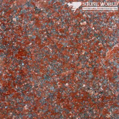 Polished New Imperial Red Granite for Countertops &amp; Vanities (MT001)