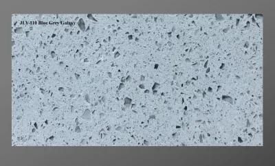 Quartz Slab with White Vien and Gloden Vien