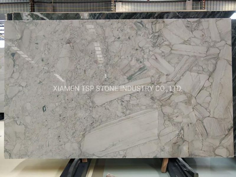 Cocadablu White Quartzite Slabs, Cocada Blue Quartzite Stone Slab