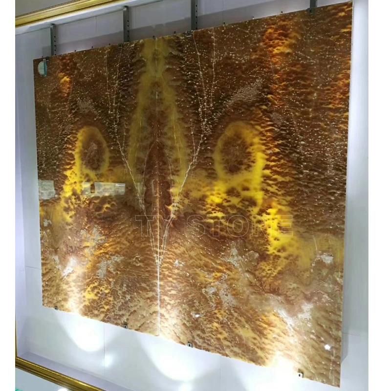 Natural Stone Pink Onyx for Background Wall Tiles
