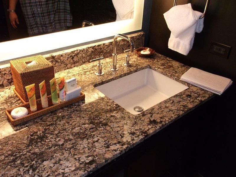 High Quality Santa Cecilia Light Granite Countertops & Vanity Tops